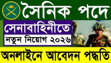 Photo of Bangladesh Army Job Circular 2025 joinbangladesharmy.army.mil.bd